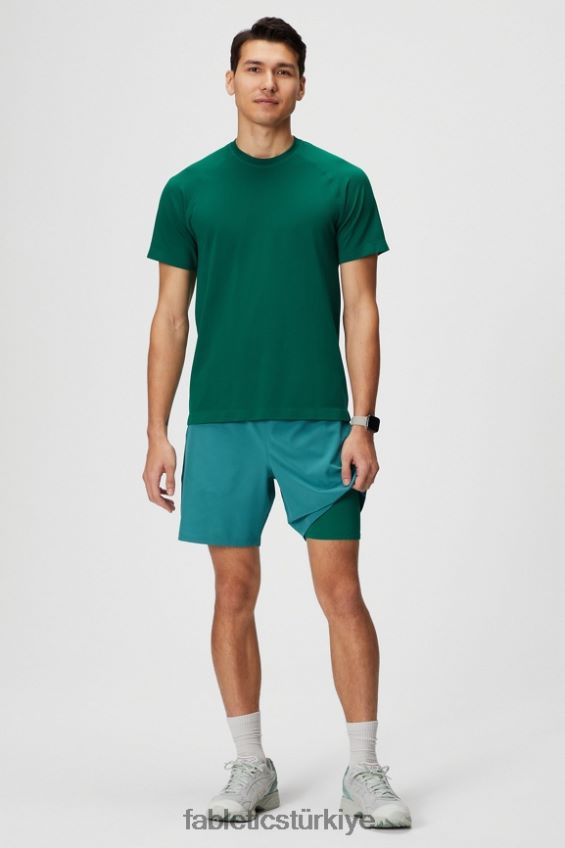 tr Fabletics erkekler temel kısa ii (çizgili) 136 koyu deniz mavisi 40R06B3146