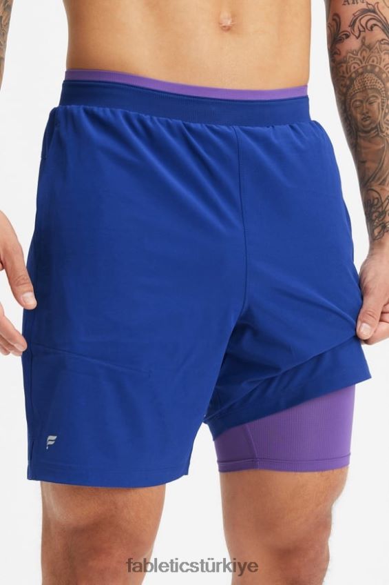 tr Fabletics erkekler temel kısa ii (çizgili) 137 fransız mavisi 40R06B3149