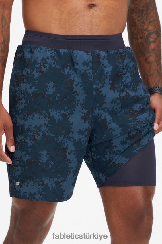 tr Fabletics erkekler temel kısa ii (çizgili) 138 klasik lacivert yeni kamuflaj 40R06B3156