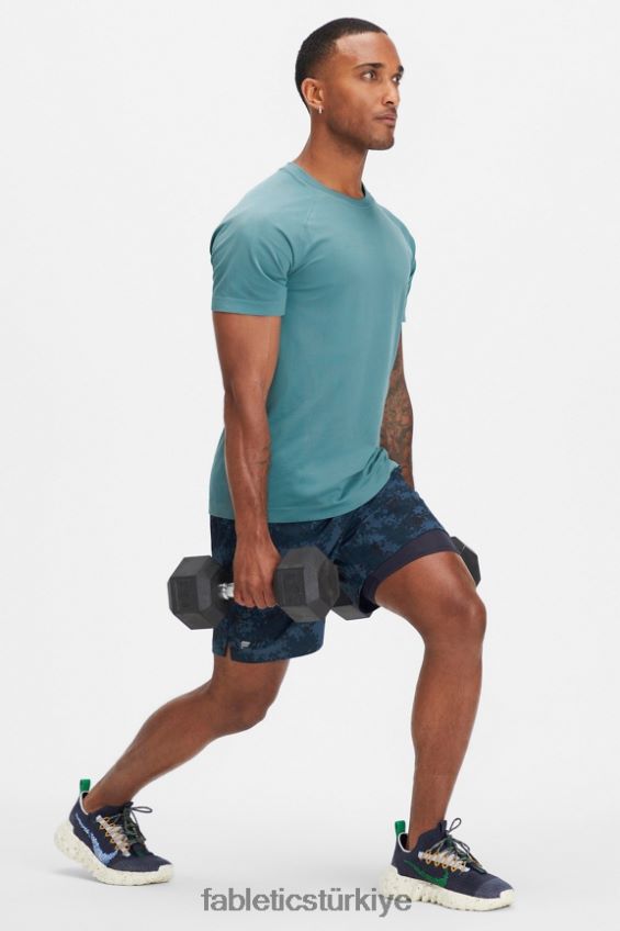 tr Fabletics erkekler temel kısa ii (çizgili) 138 klasik lacivert yeni kamuflaj 40R06B3156
