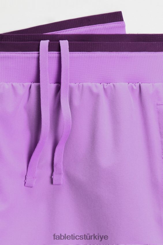 tr Fabletics erkekler temel kısa ii (çizgili) 138 leylak rengi duman 40R06B3153