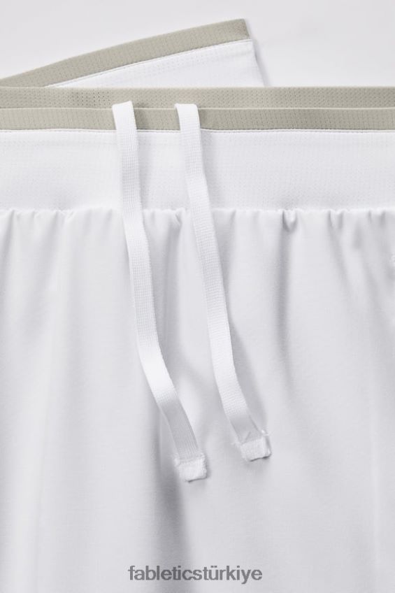 tr Fabletics erkekler temel kısa ii (çizgili) 139 klasik beyaz 40R06B3158