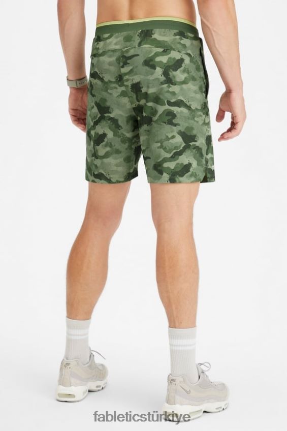 tr Fabletics erkekler temel kısa ii (çizgili) 139 taktik kamuflaj 40R06B3157