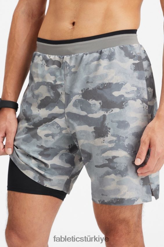 tr Fabletics erkekler temel kısa ii (çizgili) 150 gölge gri kamuflaj 40R06B3226