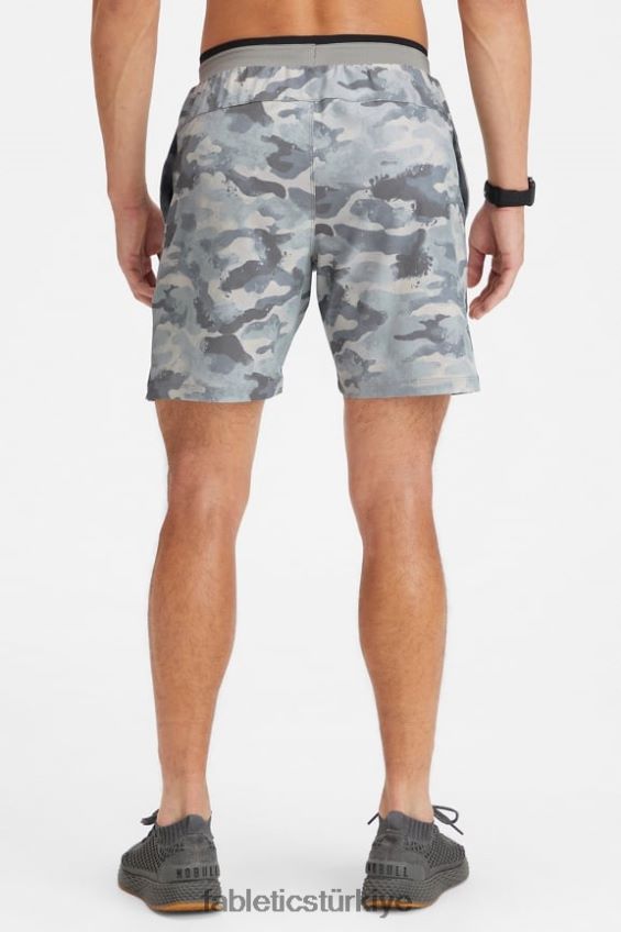 tr Fabletics erkekler temel kısa ii (çizgili) 150 gölge gri kamuflaj 40R06B3226