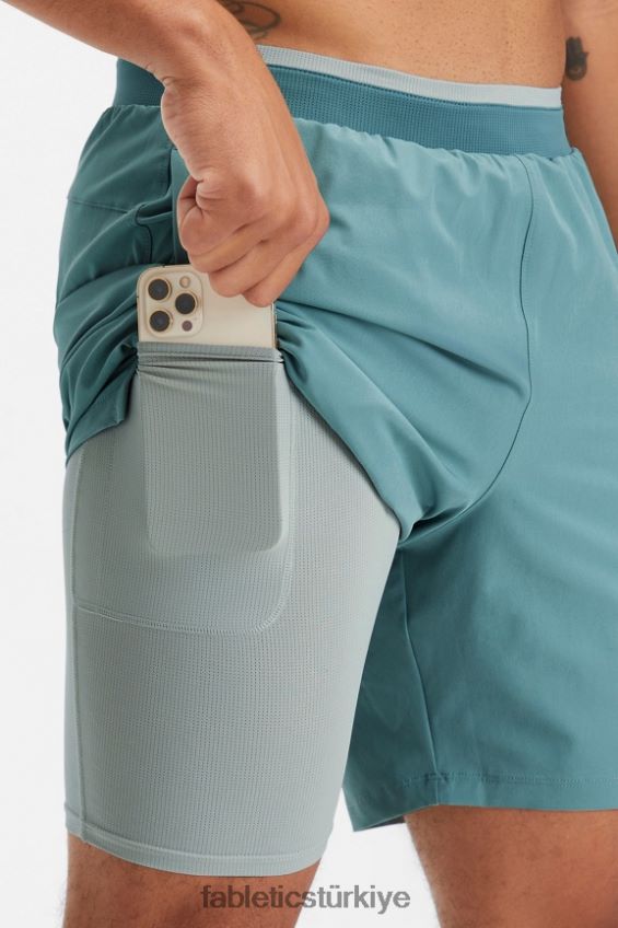 tr Fabletics erkekler temel kısa ii (çizgili) 162 kutup dalgası 40R06B3302