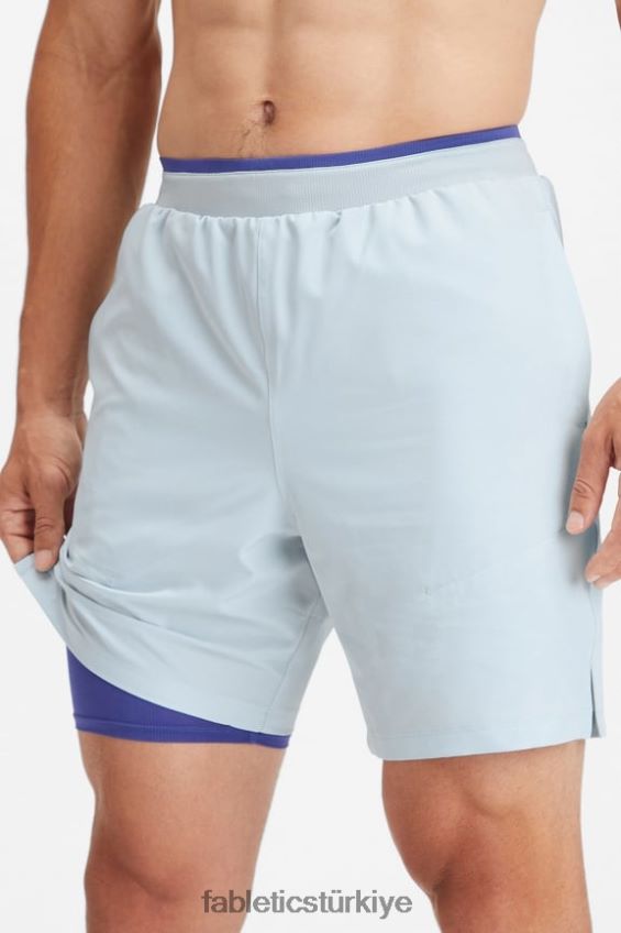 tr Fabletics erkekler temel kısa ii (çizgili) 163 mavi kül 40R06B3305