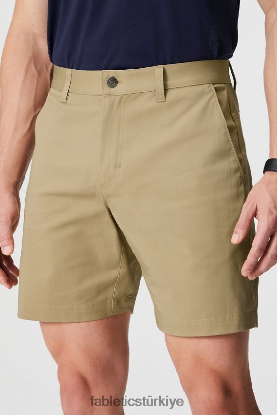 tr Fabletics erkekler yüksek yan chino kısa dimi 40R06B3299