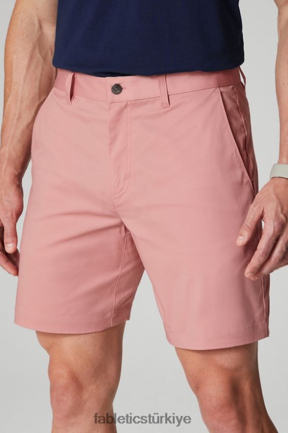 tr Fabletics erkekler yüksek yan chino kısa pembe kayrak 40R06B3296