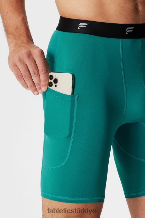 tr Fabletics erkekler temel katman kısa Miami gelgiti 40R06B3114