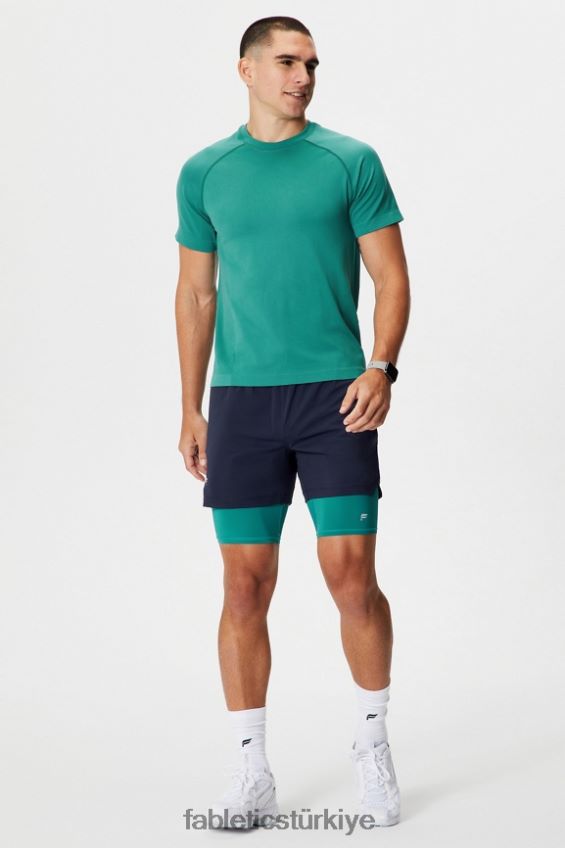 tr Fabletics erkekler temel katman kısa Miami gelgiti 40R06B3114