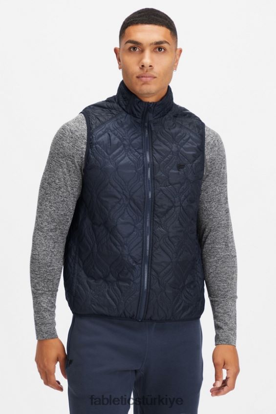 tr Fabletics erkekler çatı katı yeleği klasik donanma 40R06B3650