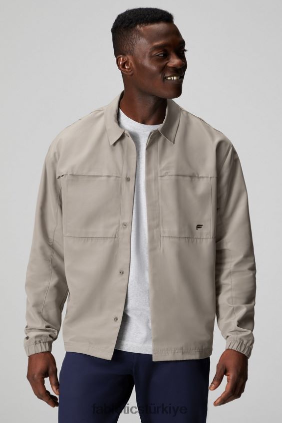 tr Fabletics erkekler karakol ceketi acımasız haki 40R06B3633