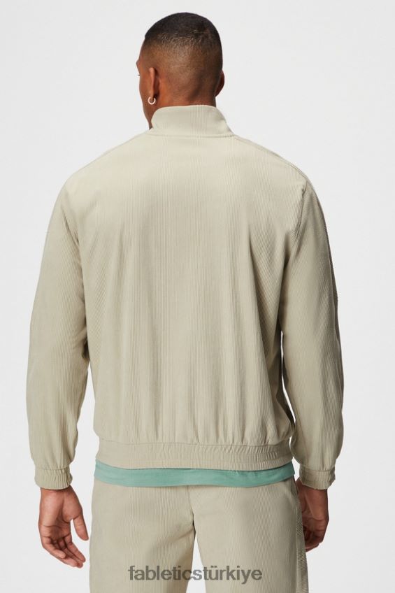 tr Fabletics erkekler kulüp kordonu 1/4 fermuarlı ceket taş 40R06B3637