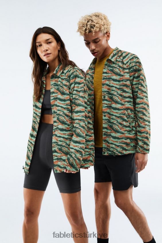 tr Fabletics erkekler tek antrenör ceketi büyük kaplan kamuflajı 40R06B3645