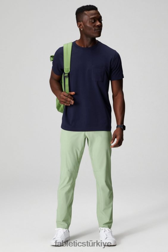 tr Fabletics erkekler 24-7 cep tişörtü derin donanma 40R06B3455