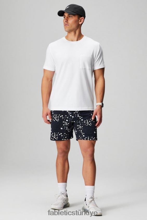 tr Fabletics erkekler 24-7 cep tişörtü klasik beyaz 40R06B3453