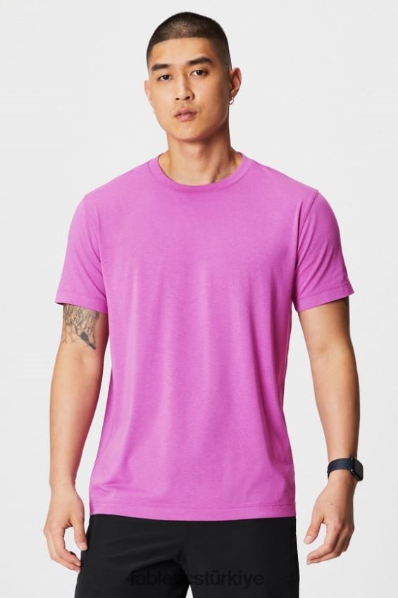 tr Fabletics erkekler 24-7 tişört 181 pembe kaçış 40R06B3503