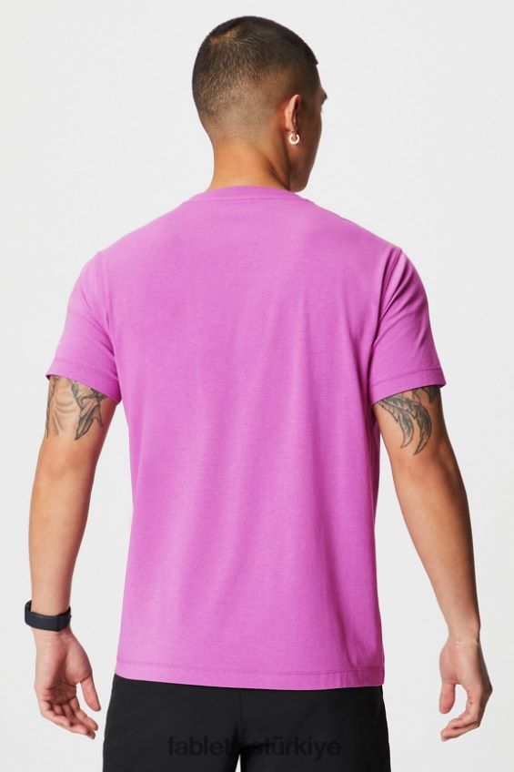 tr Fabletics erkekler 24-7 tişört 181 pembe kaçış 40R06B3503