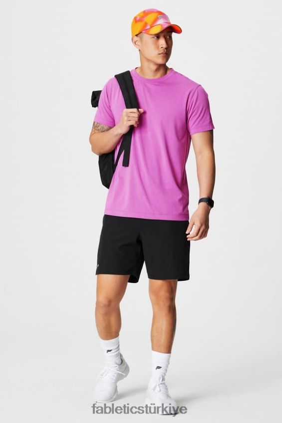tr Fabletics erkekler 24-7 tişört 181 pembe kaçış 40R06B3503