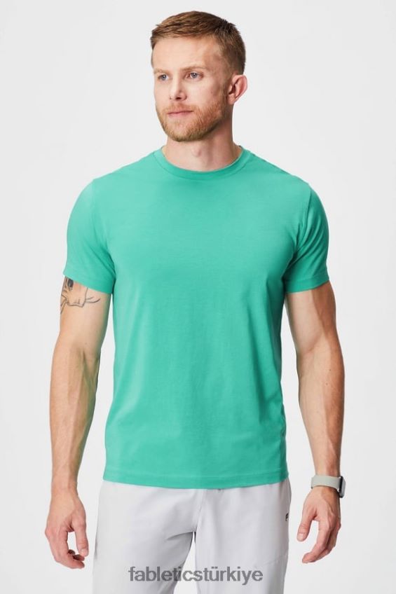tr Fabletics erkekler 24-7 tişört 182 Miami yeşili 40R06B3511