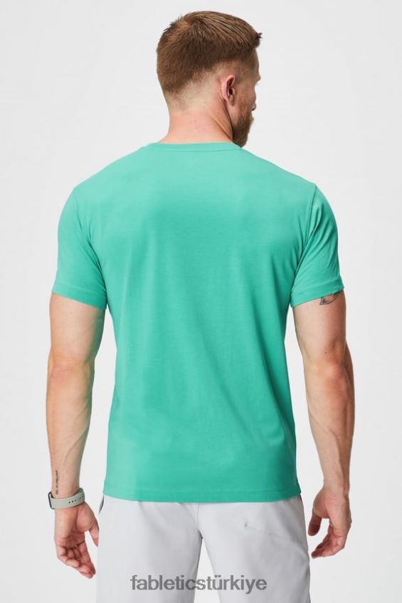tr Fabletics erkekler 24-7 tişört 182 Miami yeşili 40R06B3511