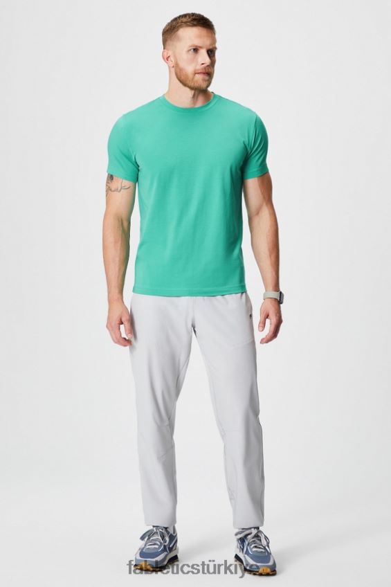 tr Fabletics erkekler 24-7 tişört 182 Miami yeşili 40R06B3511