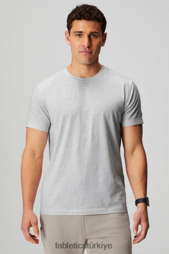 tr Fabletics erkekler 24-7 tişört 182 açık gri funda 40R06B3510