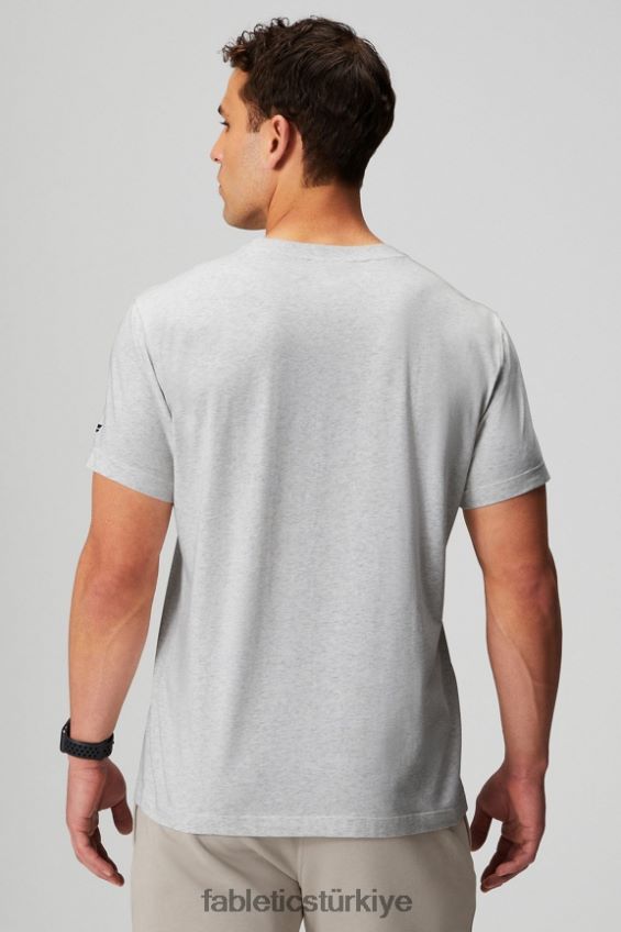 tr Fabletics erkekler 24-7 tişört 182 açık gri funda 40R06B3510