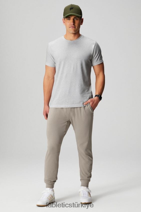 tr Fabletics erkekler 24-7 tişört 182 açık gri funda 40R06B3510