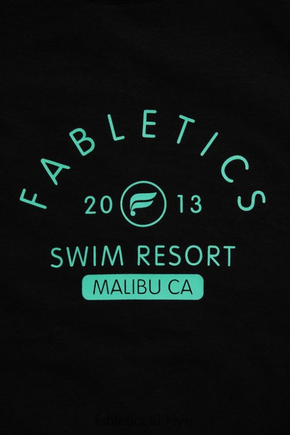 tr Fabletics erkekler 24-7 tişört 182 siyah yüzmek 40R06B3507