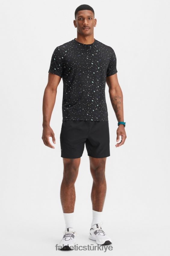 tr Fabletics erkekler 24-7 tişört 183 blackletics mozaik 40R06B3515