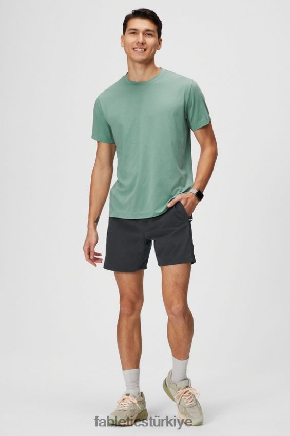 tr Fabletics erkekler 24-7 tişört 184 gri kekik 40R06B3519