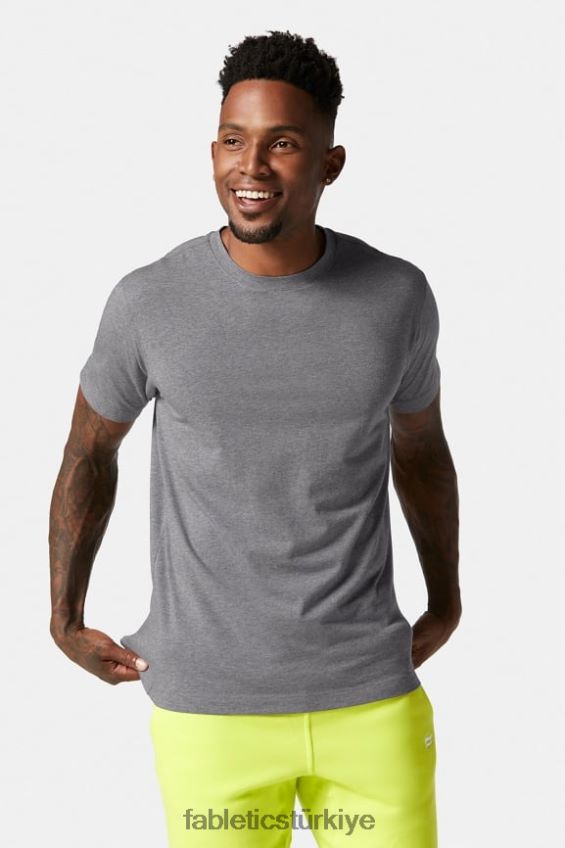 tr Fabletics erkekler 24-7 tişört 185 kömür funda 40R06B3546
