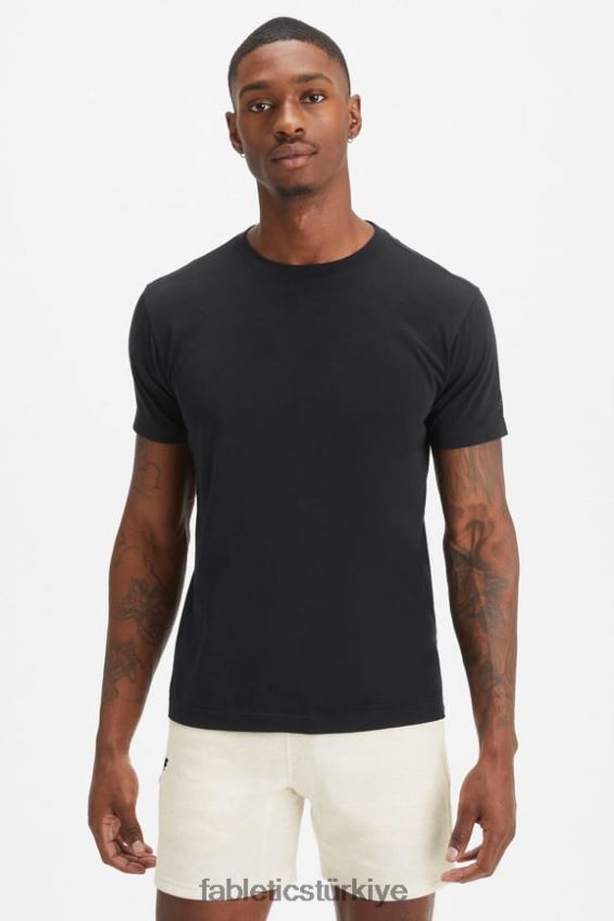tr Fabletics erkekler 24-7 tişört 185 siyah 40R06B3545
