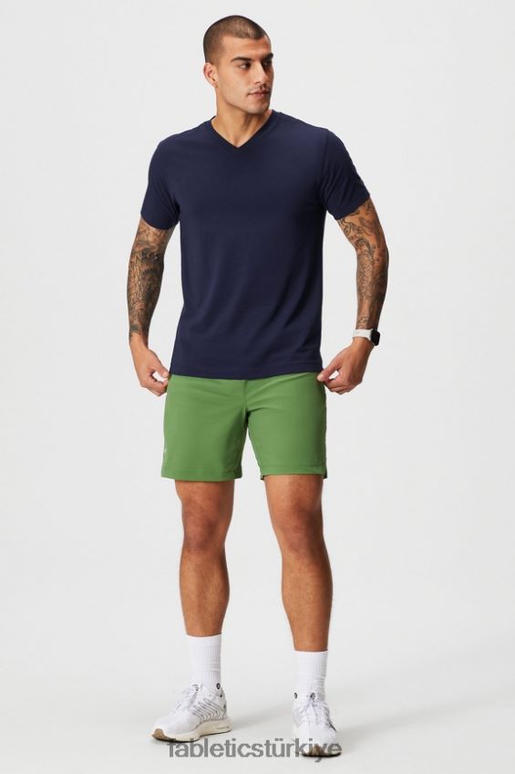 tr Fabletics erkekler 24-7 v yaka derin donanma 40R06B3495