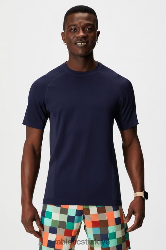 tr Fabletics erkekler eğitim günü tişörtü 175 derin donanma 40R06B3464