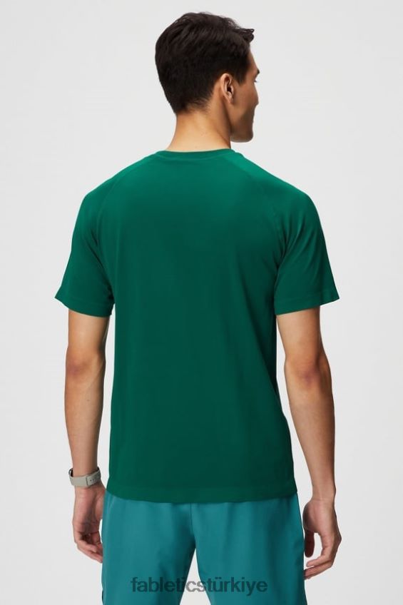 tr Fabletics erkekler eğitim günü tişörtü 176 çimen yeşili 40R06B3471