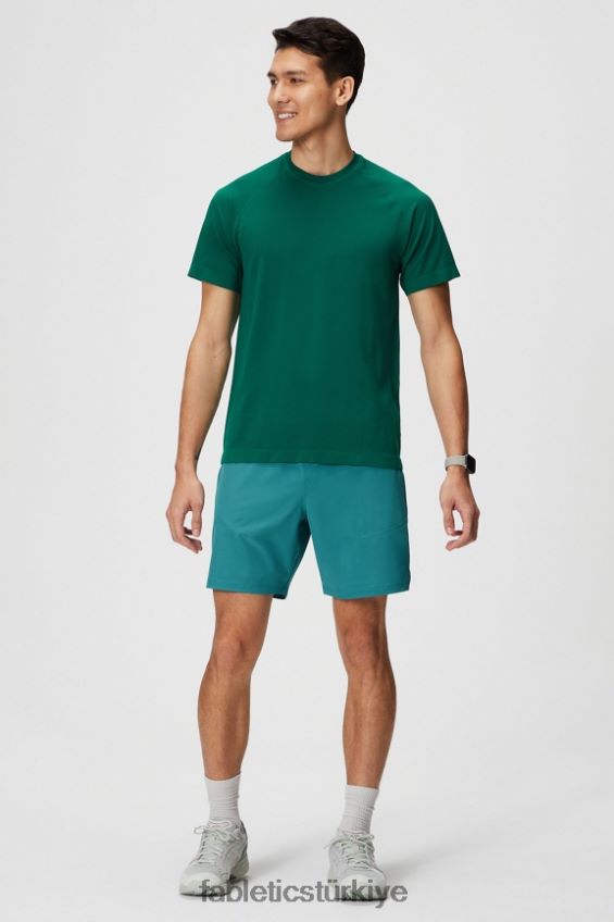 tr Fabletics erkekler eğitim günü tişörtü 176 çimen yeşili 40R06B3471