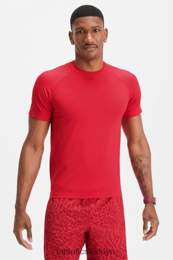 tr Fabletics erkekler eğitim günü tişörtü 176 klasik kiraz 40R06B3470