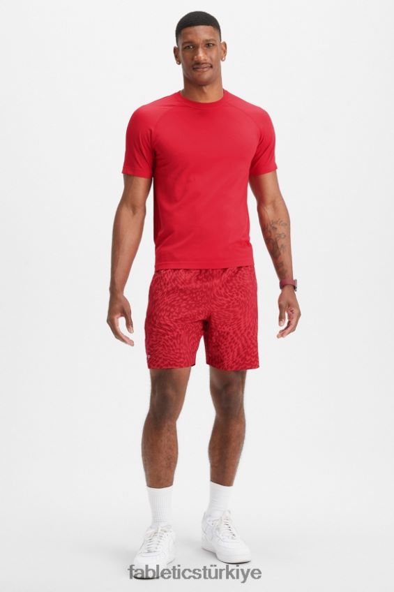 tr Fabletics erkekler eğitim günü tişörtü 176 klasik kiraz 40R06B3470