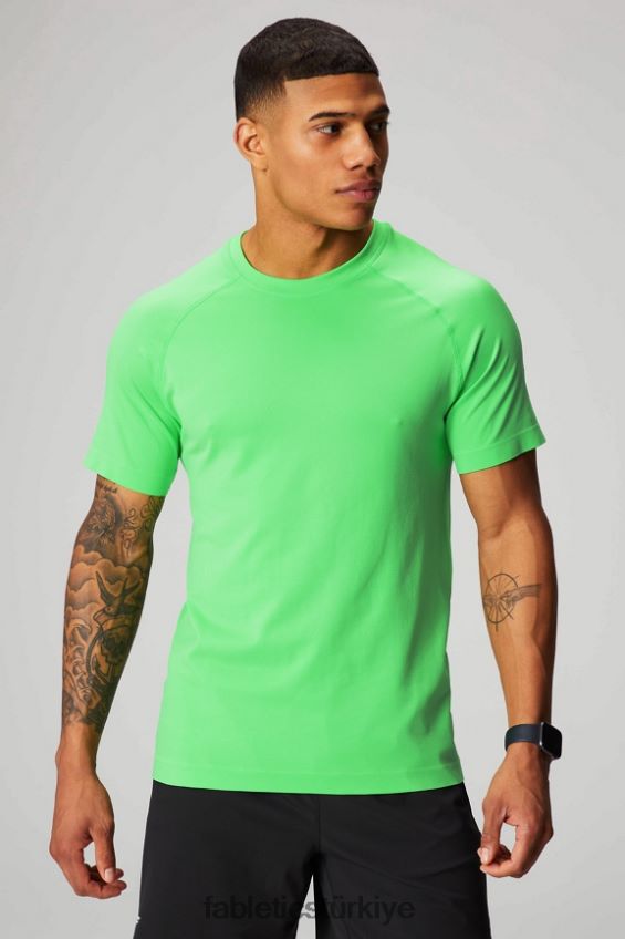 tr Fabletics erkekler eğitim günü tişörtü 176 yabani kireç 40R06B3468