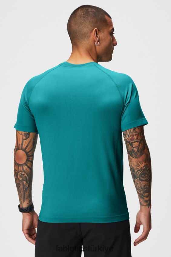 tr Fabletics erkekler eğitim günü tişörtü 177 koyu deniz mavisi 40R06B3472