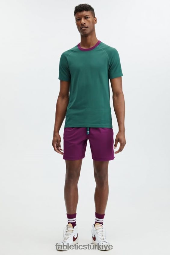 tr Fabletics erkekler eğitim günü tişörtü 178 masmavi yeşil 40R06B3480