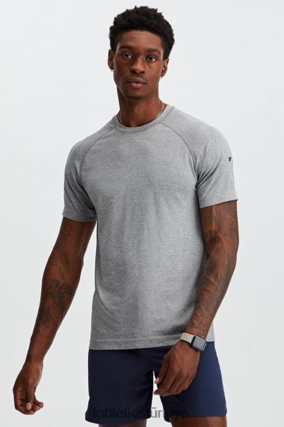 tr Fabletics erkekler eğitim günü tişörtü 178 orta gri htr 40R06B3479