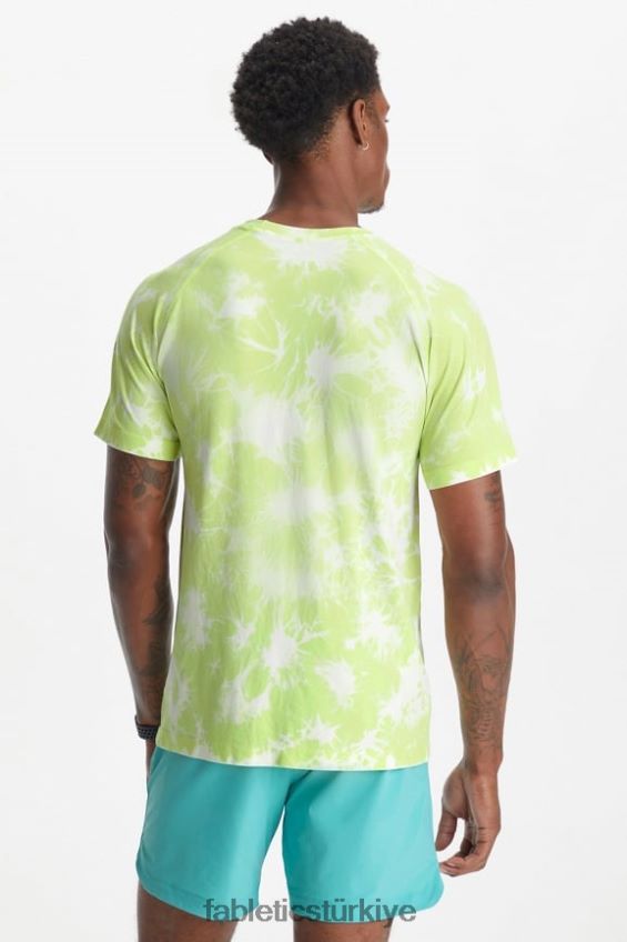 tr Fabletics erkekler eğitim günü tişörtü 179 solmuş kireç boyası 40R06B3486