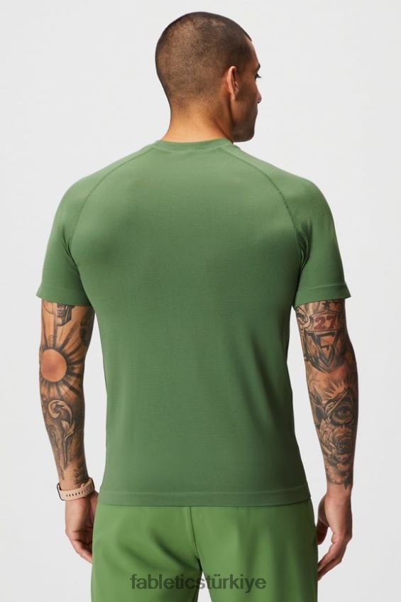 tr Fabletics erkekler eğitim günü tişörtü 179 yeni zeytin 40R06B3484