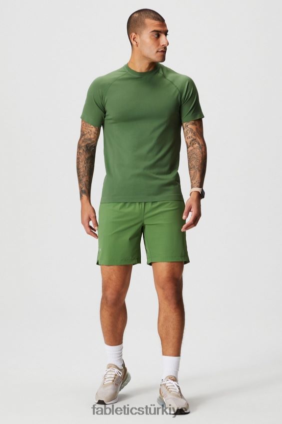 tr Fabletics erkekler eğitim günü tişörtü 179 yeni zeytin 40R06B3484