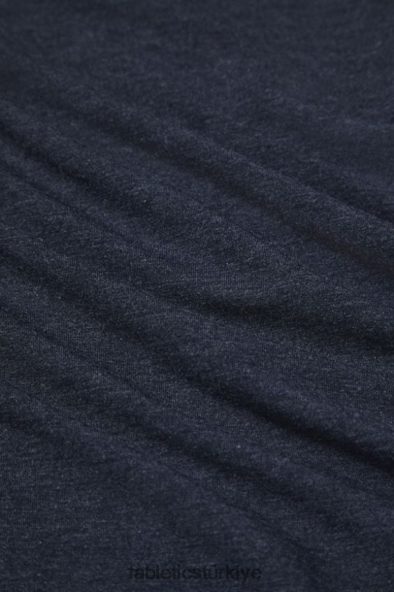 tr Fabletics erkekler geri örgü tişört klasik donanma 40R06B3555