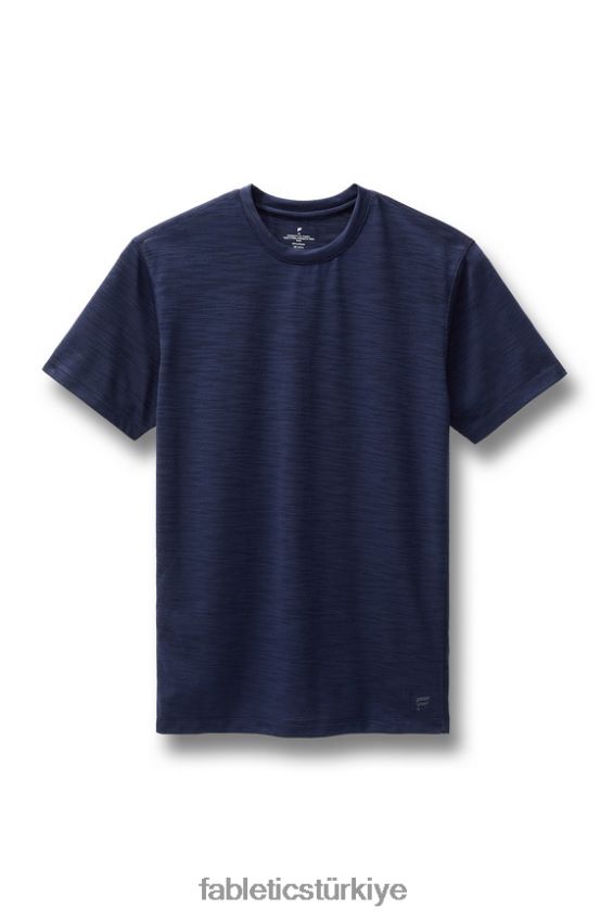 tr Fabletics erkekler ön sıradaki tişört Donanma 40R06B3553